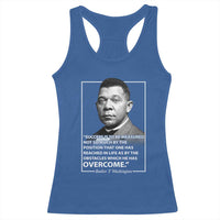 Booker Taliaferro Washington Racerback Tank Top Success Is To Be Measured Not So Much By The Position That One Has Reached