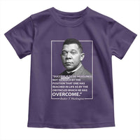 Booker Taliaferro Washington Toddler T Shirt Success Is To Be Measured Not So Much By The Position That One Has Reached