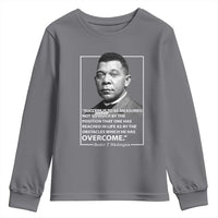 Booker Taliaferro Washington Youth Sweatshirt Success Is To Be Measured Not So Much By The Position That One Has Reached