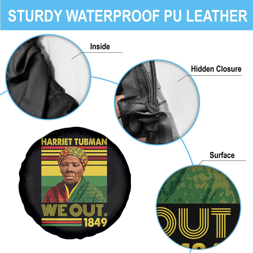 Harriet Tubman Spare Tire Cover We Out 1849 African American History