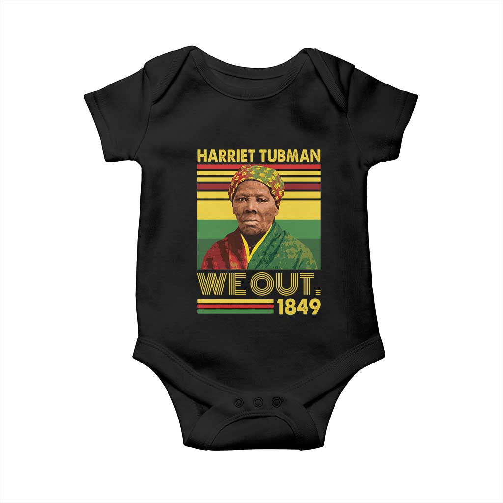 Harriet Tubman Baby Onesie We Out 1849 African American History