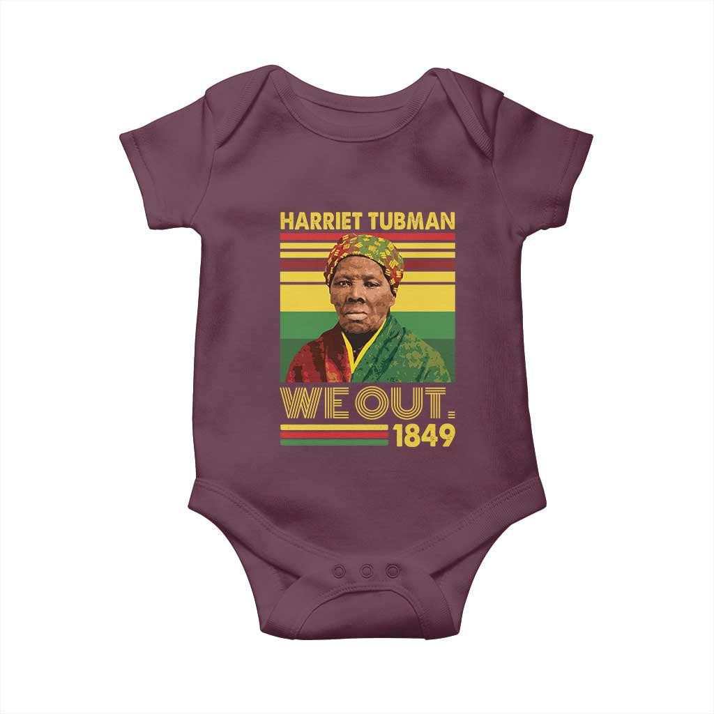 Harriet Tubman Baby Onesie We Out 1849 African American History