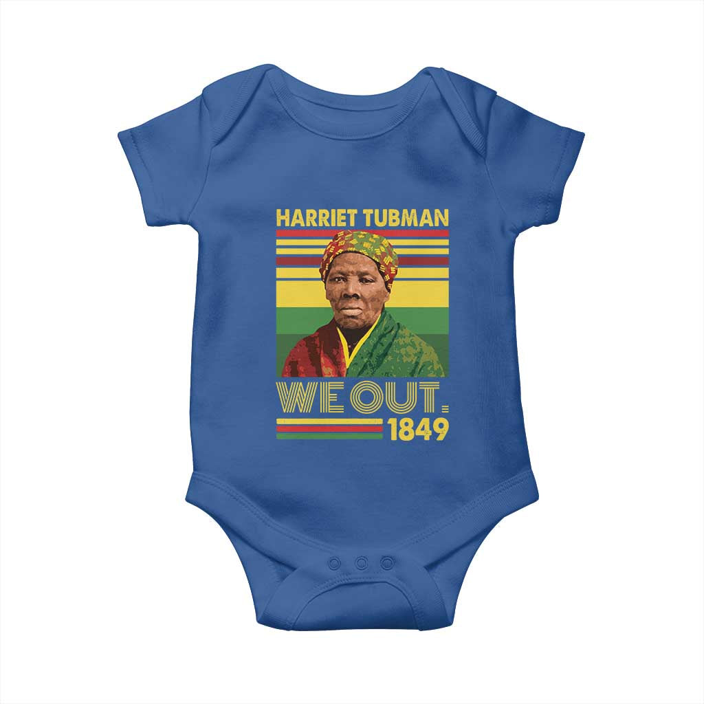 Harriet Tubman Baby Onesie We Out 1849 African American History