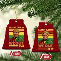 Harriet Tubman Ceramic Ornament We Out 1849 African American History