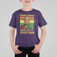 Harriet Tubman T Shirt For Kid We Out 1849 African American History