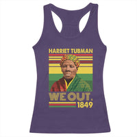 Harriet Tubman Racerback Tank Top We Out 1849 African American History