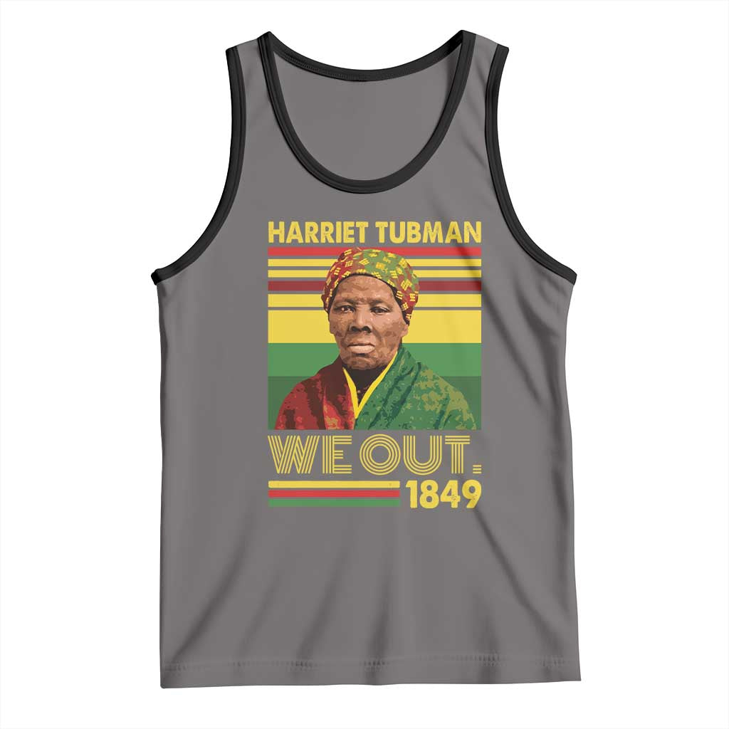 Harriet Tubman Tank Top We Out 1849 African American History