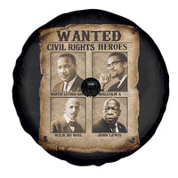 Black Leaders Spare Tire Cover Wanted Civil Rights Heroes MLK Malcolm X Web John Lewis