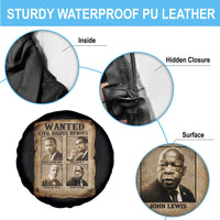 Black Leaders Spare Tire Cover Wanted Civil Rights Heroes MLK Malcolm X Web John Lewis