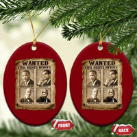 Black Leaders Ceramic Ornament Wanted Civil Rights Heroes MLK Malcolm X Web John Lewis