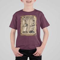 Black Leaders T Shirt For Kid Wanted Civil Rights Heroes MLK Malcolm X Web John Lewis