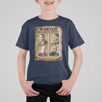 Black Leaders T Shirt For Kid Wanted Civil Rights Heroes MLK Malcolm X Web John Lewis