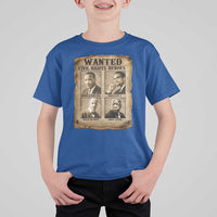 Black Leaders T Shirt For Kid Wanted Civil Rights Heroes MLK Malcolm X Web John Lewis