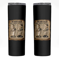 Black Leaders Skinny Tumbler Wanted Civil Rights Heroes MLK Malcolm X Web John Lewis