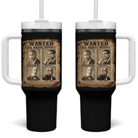 Black Leaders Tumbler With Handle Wanted Civil Rights Heroes MLK Malcolm X Web John Lewis