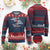 America Courage Freedom Diversity Rights Friendship Justice Ugly Christmas Sweater