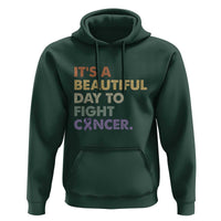 All Cancer Awareness Hoodie It's A Beautiful Day To Fight Cancer Lavender Ribbon