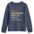 All Cancer Awareness Youth Sweatshirt It's A Beautiful Day To Fight Cancer Lavender Ribbon