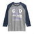 All Cancer Awareness Raglan Shirt My God Is Stronger Than Cancer Lavender Ribbon