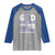 All Cancer Awareness Raglan Shirt My God Is Stronger Than Cancer Lavender Ribbon