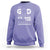 All Cancer Awareness Sweatshirt My God Is Stronger Than Cancer Lavender Ribbon