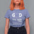 All Cancer Awareness T Shirt For Women My God Is Stronger Than Cancer Lavender Ribbon