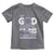 All Cancer Awareness Toddler T Shirt My God Is Stronger Than Cancer Lavender Ribbon