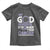 All Cancer Awareness Toddler T Shirt My God Is Stronger Than Cancer Lavender Ribbon
