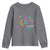 All Cancer Awareness Youth Sweatshirt We're All Tied Together Raise Awareness For Cancer Ribbons