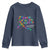 All Cancer Awareness Youth Sweatshirt We're All Tied Together Raise Awareness For Cancer Ribbons