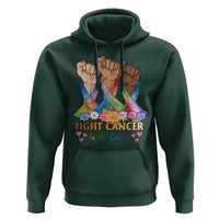 Funny All Cancer Awareness Hoodie Fight Cancer In All Colors Colorful Ribbon