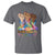 Funny All Cancer Awareness T Shirt Fight Cancer In All Colors Colorful Ribbon