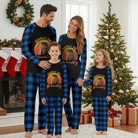 Funny Groundhog Day Plaid Pajama Set Respect The Groundhog Woodchuck - Wonder Print Shop