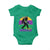 Funny Bigfoot Mardi Gras Baby Onesie Laissez Les Bons Temps Rouler Bald Cypress