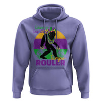 Funny Bigfoot Mardi Gras Hoodie Laissez Les Bons Temps Rouler Bald Cypress