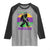Funny Bigfoot Mardi Gras Raglan Shirt Laissez Les Bons Temps Rouler Bald Cypress