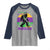 Funny Bigfoot Mardi Gras Raglan Shirt Laissez Les Bons Temps Rouler Bald Cypress