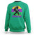Funny Bigfoot Mardi Gras Sweatshirt Laissez Les Bons Temps Rouler Bald Cypress