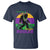 Funny Bigfoot Mardi Gras T Shirt Laissez Les Bons Temps Rouler Bald Cypress