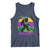 Funny Bigfoot Mardi Gras Tank Top Laissez Les Bons Temps Rouler Bald Cypress