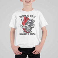 Funny Heart Surgery T Shirt For Kid Original Body Rebuilt Engine Runs Like A Charm Mechanical Heart