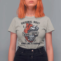 Funny Heart Surgery T Shirt For Women Original Body Rebuilt Engine Runs Like A Charm Mechanical Heart