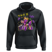 Funny Mardi Gras Hoodie Walk It Like A Dog Balloon New Orleans