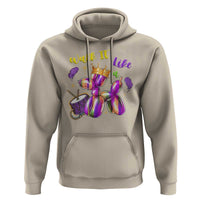Funny Mardi Gras Hoodie Walk It Like A Dog Balloon New Orleans