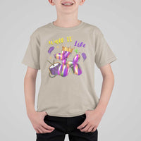 Funny Mardi Gras T Shirt For Kid Walk It Like A Dog Balloon New Orleans