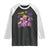 Funny Mardi Gras Raglan Shirt Walk It Like A Dog Balloon New Orleans