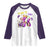 Funny Mardi Gras Raglan Shirt Walk It Like A Dog Balloon New Orleans