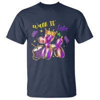 Funny Mardi Gras T Shirt Walk It Like A Dog Balloon New Orleans