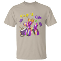 Funny Mardi Gras T Shirt Walk It Like A Dog Balloon New Orleans