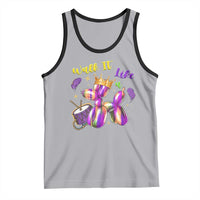 Funny Mardi Gras Tank Top Walk It Like A Dog Balloon New Orleans